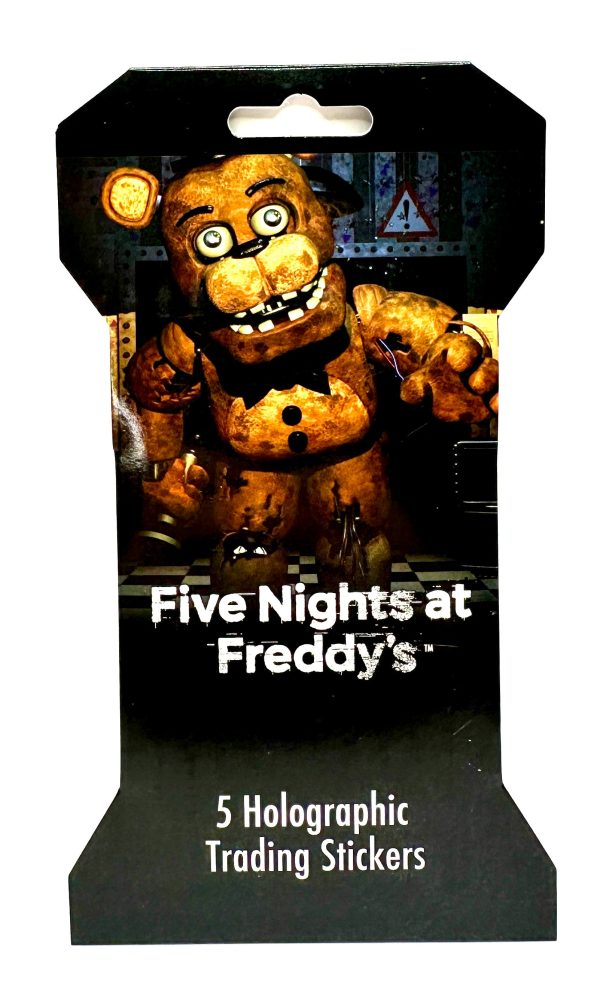 Five Nights At Freddy s Holographic Trading Sticker Pack Online