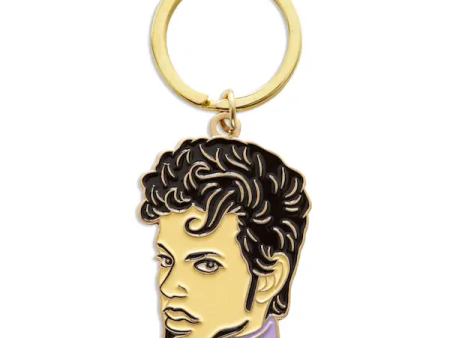 Prince Purple Rain Keychain Online now