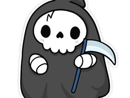 Cute Reaper Sticker 3  Online Hot Sale