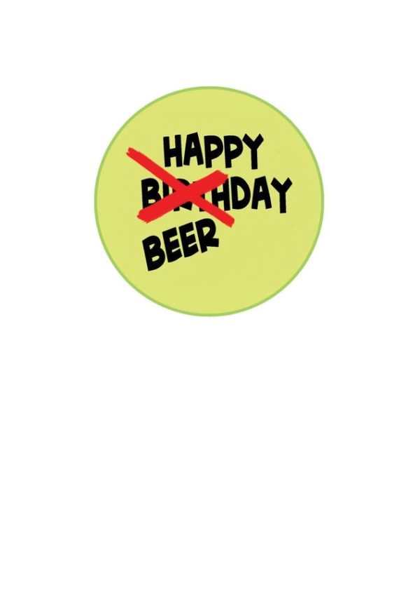 Card Beer Bucket List Birthday Online