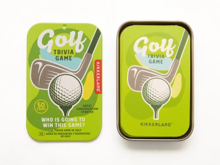 Golf Trivia Game Hot on Sale