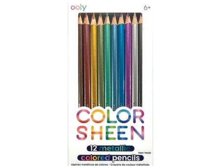 Color Sheen Metallic Colored Pencils Online Hot Sale