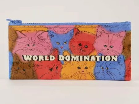 World Domination Pencil Case Cat on Sale