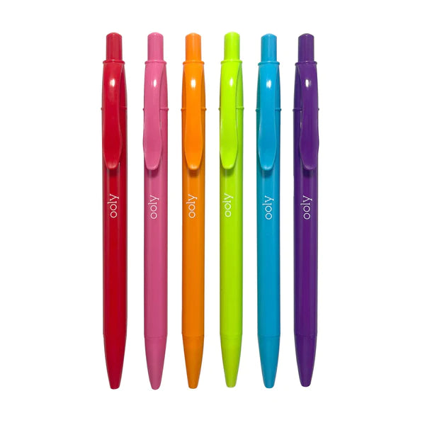 Bright Writers Colored Ballpoint Pens Fashion