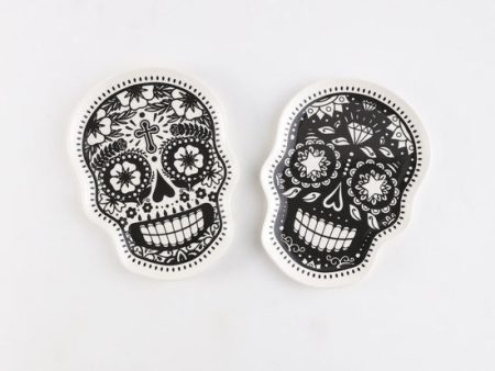 Sugar Skull Plate 8.5  For Discount