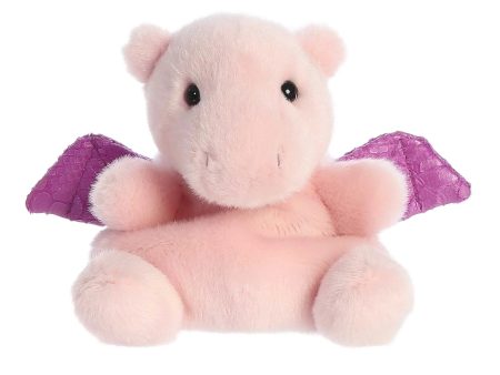 Aria Pink Dragon Palm Pals Plush 5  For Sale