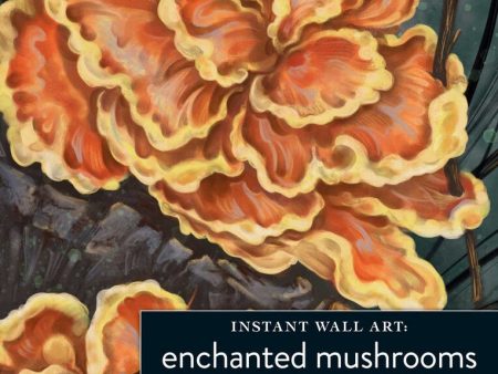 Enchanted Mushrooms Instant Wall Art Book For Cheap