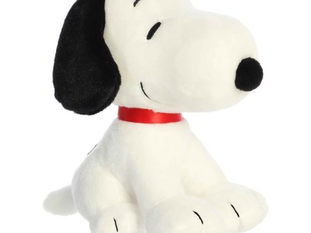 Peanuts Snoopy Seated Plush 9  For Cheap