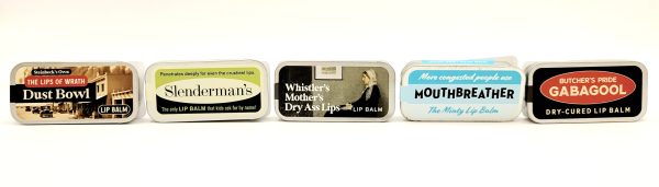 Assorted Whiskey River Old School Lip Balm For Sale