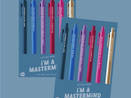 I m A Mastermind Pen Set Sale