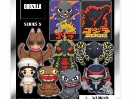 Godzilla Figural Bag Clip Series 5 Online Hot Sale