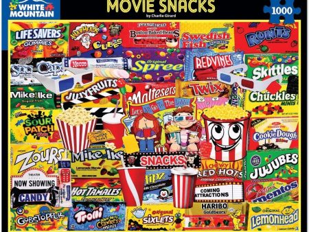 Movie Snacks Puzzle 1000 pc Sale