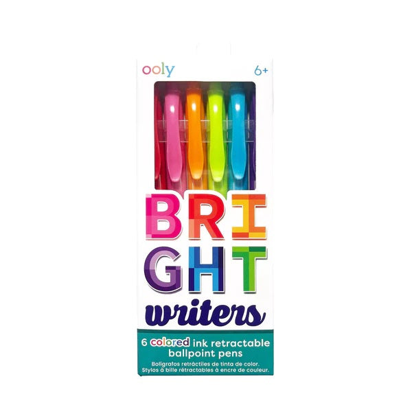 Bright Writers Colored Ballpoint Pens Fashion