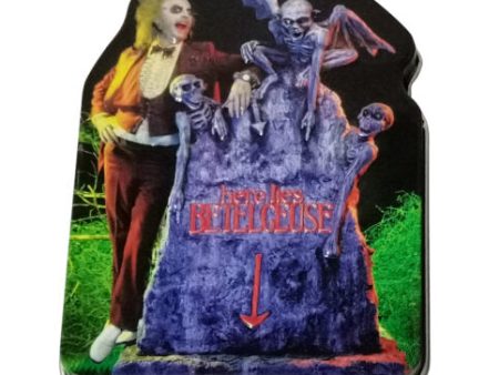 Beetlejuice Afterlife Blue Raspberry Sours Candy Tin on Sale