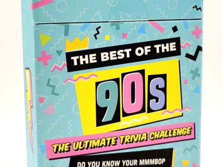 The Best Of The 90s Ultimate Trivia Challenge Supply