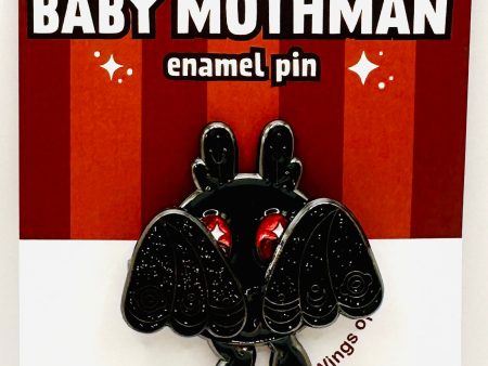 Baby Mothman Enamel Pin Online Sale