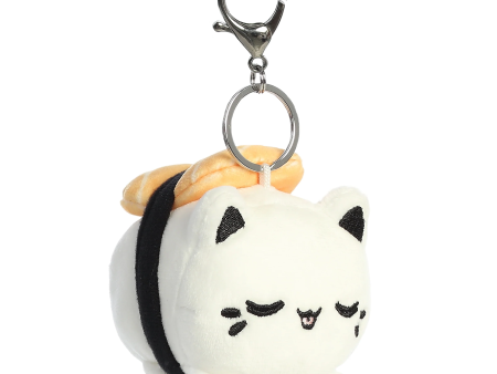 Salmon Sushi Meowchi Plush Keychain 3.5  Tasty Peach Online