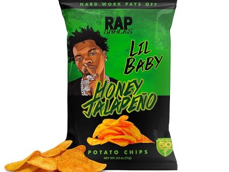 Rap Snacks Honey Jalapeno Chips Lil Baby 2.5 oz Discount