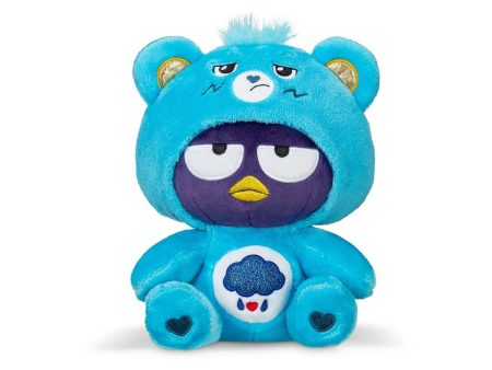 Sanrio X Care Bears Plush 8  Badtz-Maru Grumpy Bear Sale