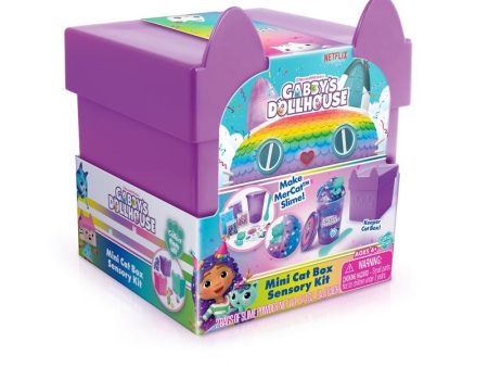 Gabby s Dollhouse Mini Cat Box Sensory Kit MerCat Slime Online Hot Sale