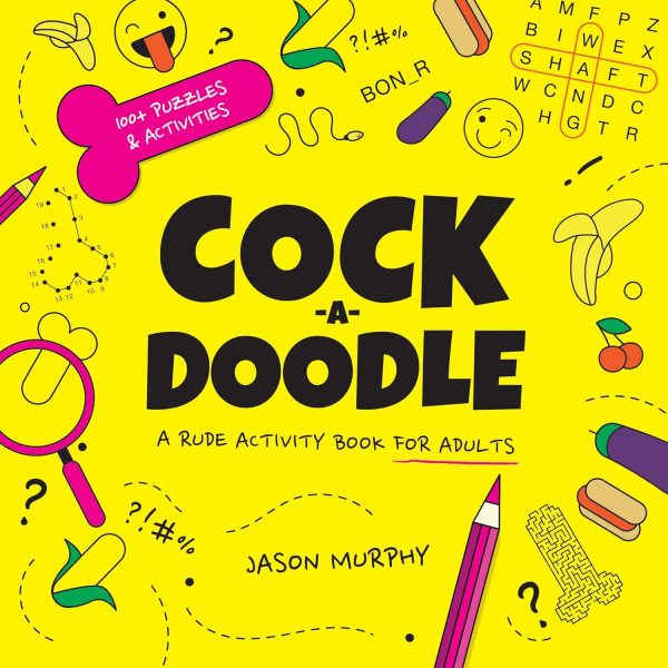 Cock-A-Doodle Rude Activity Book For Adults Online now