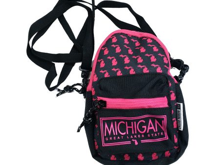 Michigan Map Icon Mini Backpack Cheap